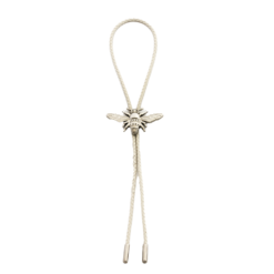 One Bee 003 + Leather Bolo Tie