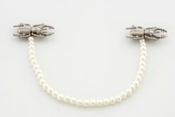 Two Maculi 007 + Small Pearls - Silver