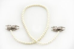Two Maculi 008 + Small pearls - Silver