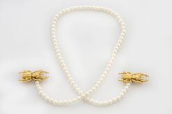 Two Maculi 008 + Small pearls - Gold