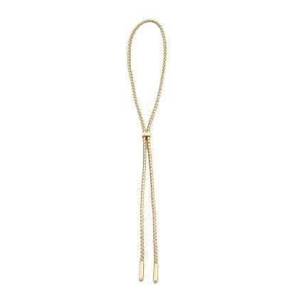 Gold Bolo Tie, Gold Tips